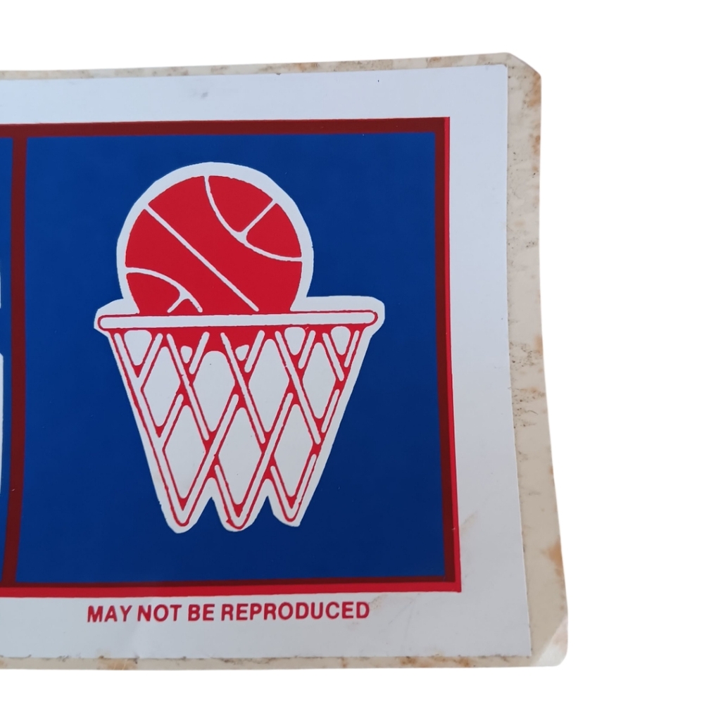 Rare Kansas Jayhawks 1988 NCAA Basketball Championship Bumper Sticker - Picture 4 of 4